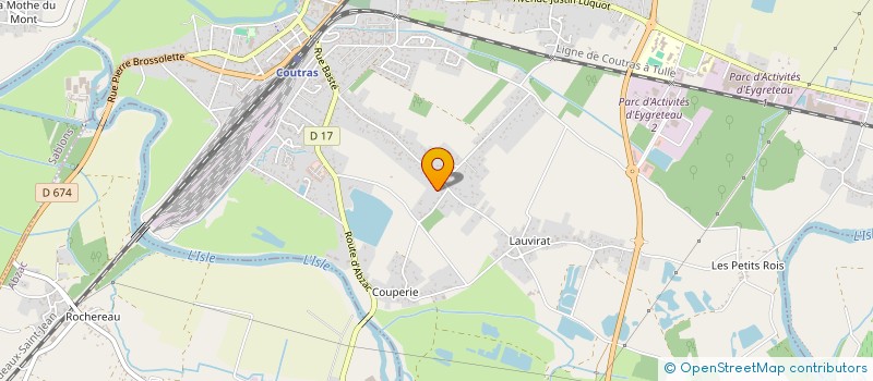 localisation de l'entreprise LA BOUTIQUE DE MARRAKECH  COUTRAS