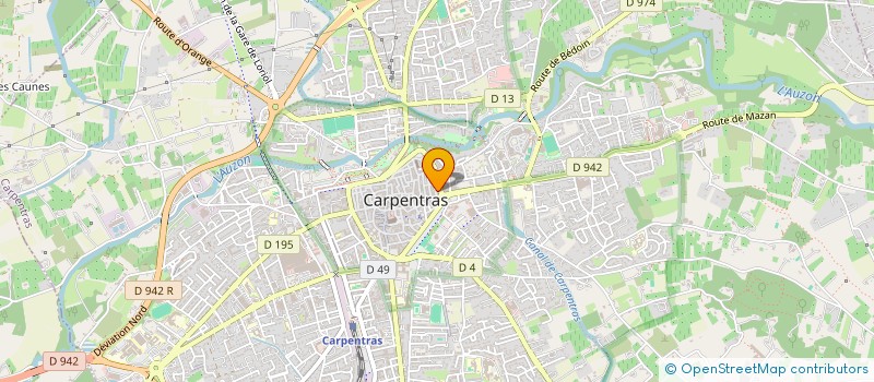 localisation de l'entreprise LA BOUTIQUE DE PAJERO à CARPENTRAS