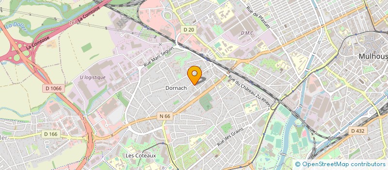 localisation de l'entreprise LA BOUTIQUE DE SCARLY  MULHOUSE