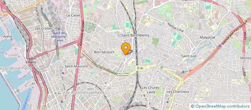 localisation de l'entreprise LA BOUTIQUE DE YASMINE à MARSEILLE