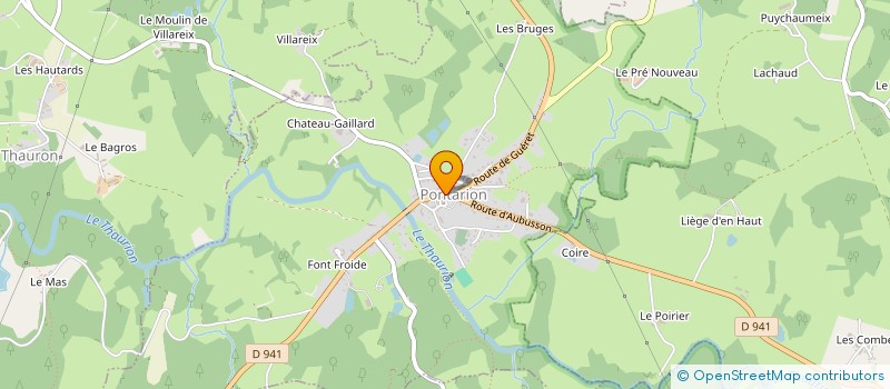 localisation de l'entreprise LA BOUTIQUE DES IDEES à PONTARION