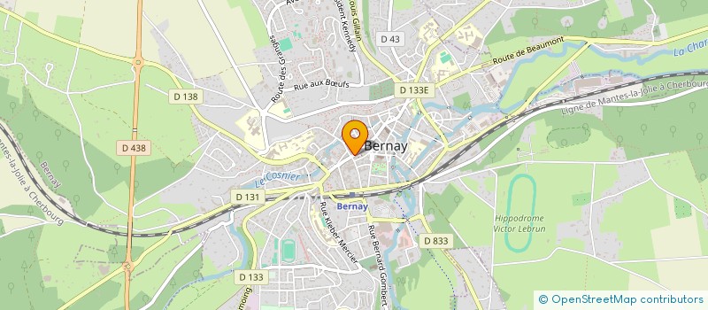 localisation de l'entreprise LA BOUTIQUE DES JARDINS D'ACP à BERNAY