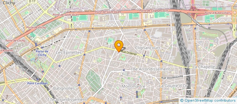 localisation de l'entreprise LA BOUTIQUE DES METIERS  PARIS