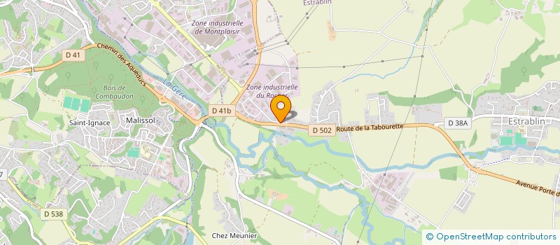 localisation de l'entreprise LA BOUTIQUE DES SAVEURS à ESTRABLIN
