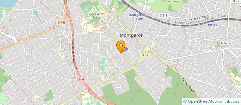 localisation de l'entreprise LA BOUTIQUE DES SERVICES A DOMICILE à MONTGERON