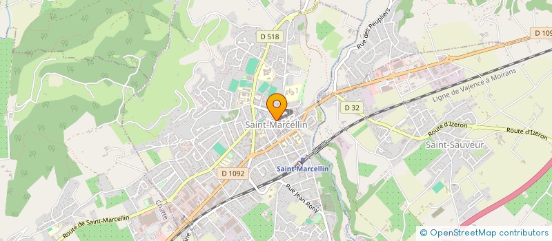 localisation de l'entreprise LA BOUTIQUE DES SIMPLES à SAINT-MARCELLIN