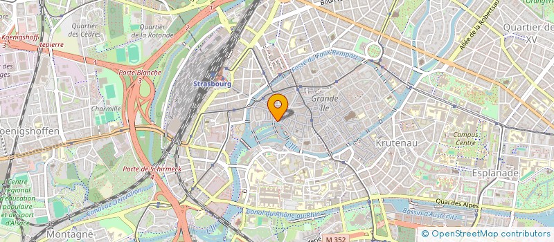 localisation de l'entreprise LA BOUTIQUE DES TANNEURS à STRASBOURG