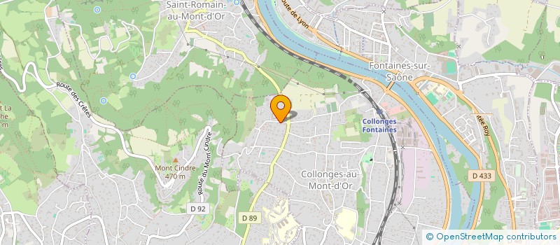 localisation de l'entreprise LA BOUTIQUE DIALOG  COLLONGES-AU-MONT-D'OR