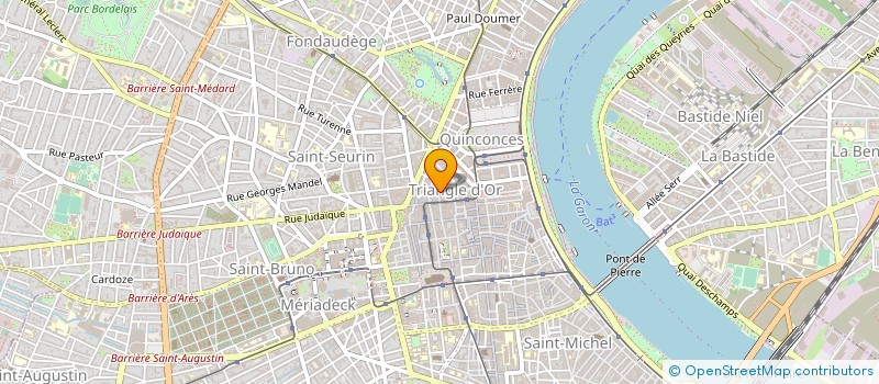localisation de l'entreprise LA BOUTIQUE DU DAIM à BORDEAUX