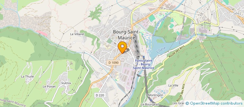 localisation de l'entreprise LA BOUTIQUE DU MENUISIER TARENTAISE à BOURG-SAINT-MAURICE
