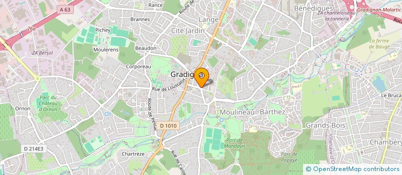 localisation de l'entreprise LA BOUTIQUE DU PATRIMOINE-GESTION à BEGLES