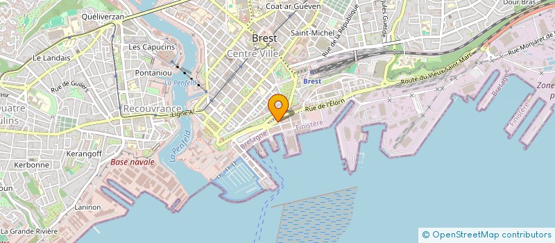 localisation de l'entreprise LA BOUTIQUE DU PORT à BREST