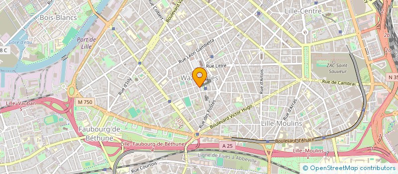 localisation de l'entreprise LA BOUTIQUE DU SAVOIR  LILLE