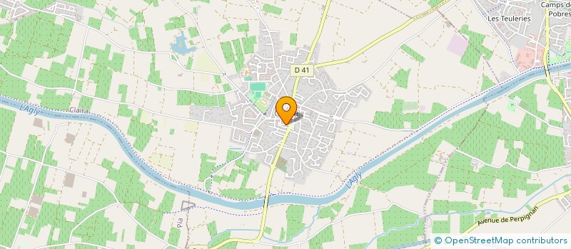 localisation de l'entreprise LA BOUTIQUE DU SCOOTERISTE  CLAIRA