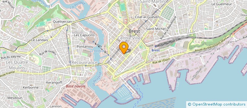 localisation de l'entreprise LA BOUTIQUE DU SQUARE à BREST