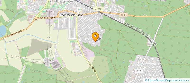 localisation de l'entreprise LA BOUTIQUE DU TRAITEUR  ROISSY-EN-BRIE