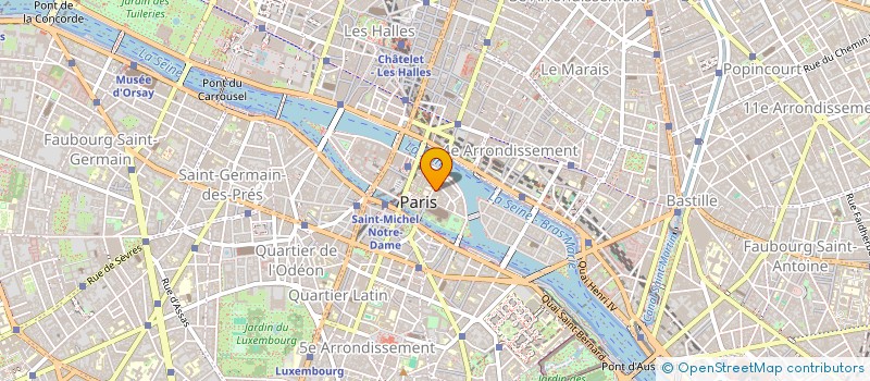 localisation de l'entreprise LA BOUTIQUE DU VIEUX PARIS  PARIS