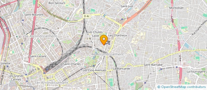 localisation de l'entreprise LA BOUTIQUE ECOLOGIQUE à MARSEILLE