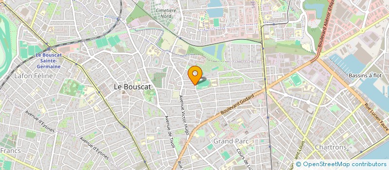 localisation de l'entreprise LA BOUTIQUE EIFFEL à LE BOUSCAT
