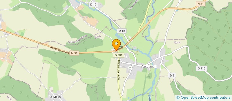 localisation de l'entreprise LA BOUTIQUE FELINE  VASCUIL