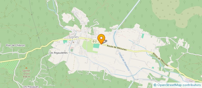localisation de l'entreprise LA BOUTIQUE PROVENCALE à SIGNES