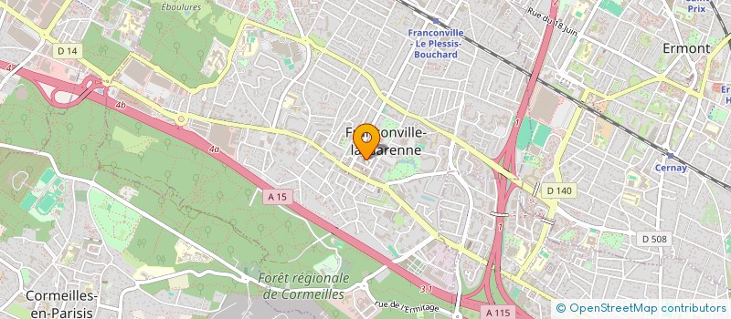 localisation de l'entreprise LA BOUTIQUE SON ET IMAGE à FRANCONVILLE
