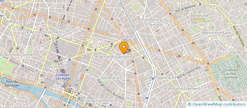 localisation de l'entreprise LA BOUTONNERIE PARISIENNE à PARIS