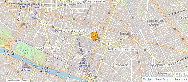 localisation de l'entreprise LA BOUTONNERIE SAINT-DENIS  PARIS