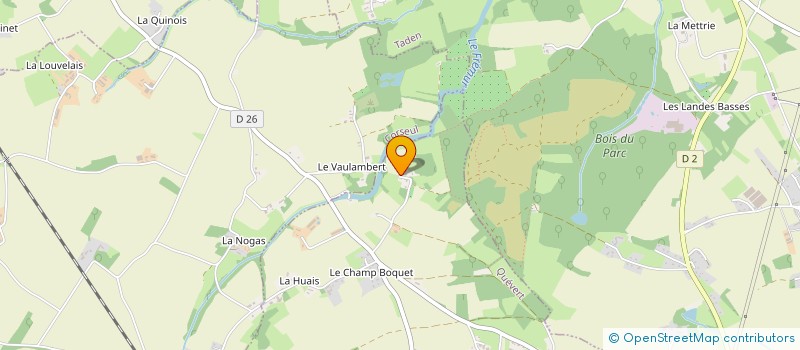 localisation de l'entreprise LA BOUTSOUL'  QUEVERT