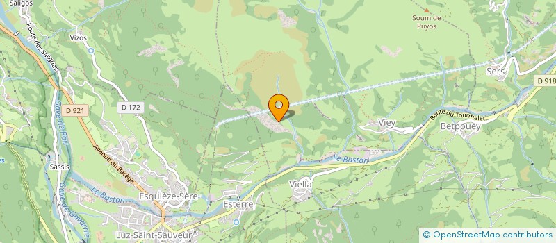 localisation de l'entreprise LA BOUVERANDE à GAVARNIE-GEDRE