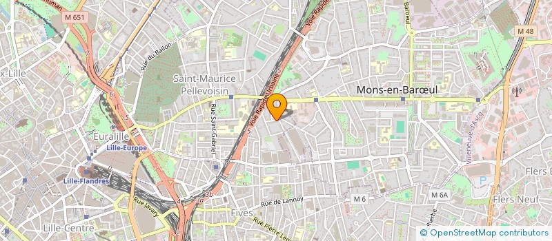 localisation de l'entreprise LA BOX A MOTIFS à LILLE