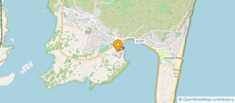 localisation de l'entreprise LA BOX-E  LEUCATE