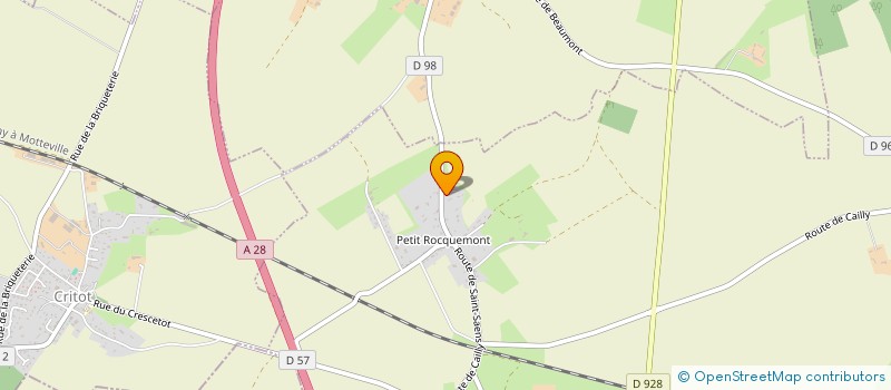 localisation de l'entreprise LA BOX MYSTERE  ROCQUEMONT