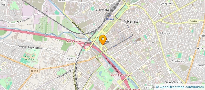 localisation de l'entreprise LA BOYAUSPHERE  REIMS