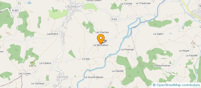 localisation de l'entreprise LA BRABINETTE à LARAJASSE