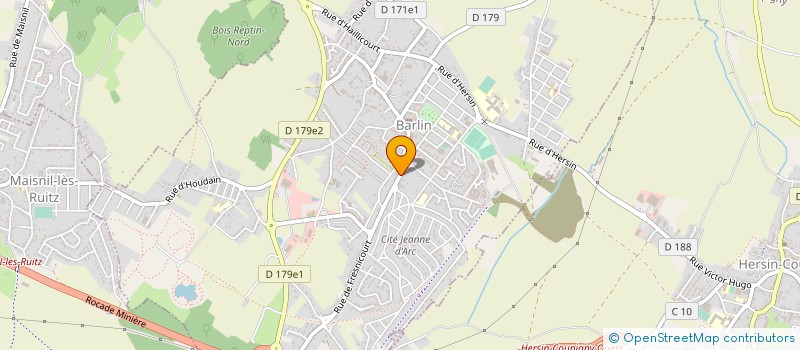 localisation de l'entreprise LA BRAISE à BARLIN