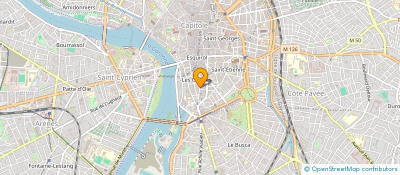 localisation de l'entreprise LA BRAISIERE à TOULOUSE