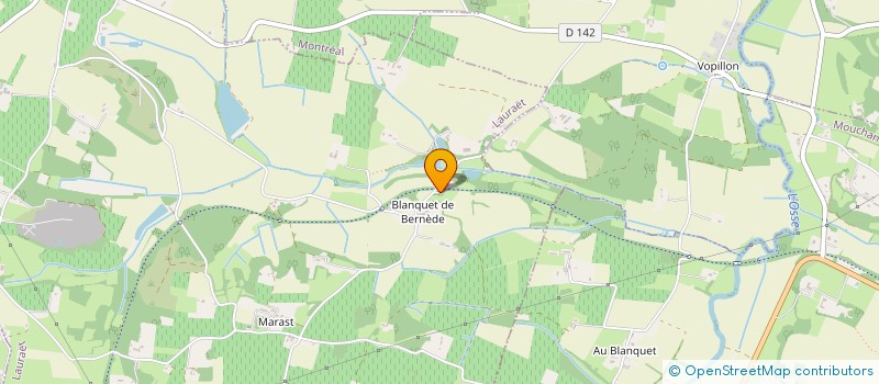 localisation de l'entreprise LA BRASCOGNE  LAURAET