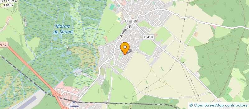 localisation de l'entreprise LA BRASS'  SAONE