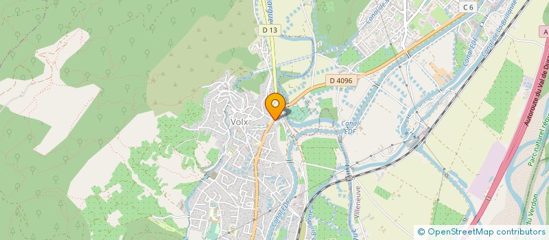 localisation de l'entreprise LA BRASS'BASTELLE à VOLX