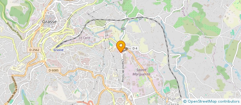 localisation de l'entreprise LA BRASSERIE  GRASSE