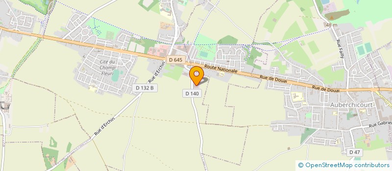 localisation de l'entreprise LA BRASSERIE ARTISANAE DU PAYS MINIER  MASNY