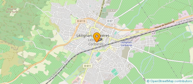 localisation de l'entreprise LA BRASSERIE CAP à LEZIGNAN-CORBIERES