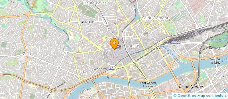 localisation de l'entreprise LA BRASSERIE COMMUNALE EXTRAORDINAIRE à NANTES