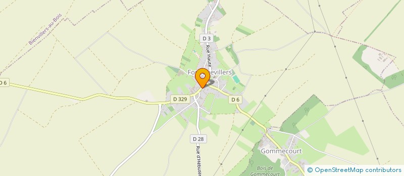 localisation de l'entreprise LA BRASSERIE D ART DE FONCQUEVILLERS  FONCQUEVILLERS