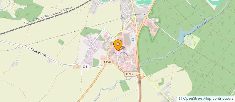 localisation de l'entreprise LA BRASSERIE DE LA REINE à RAMBOUILLET