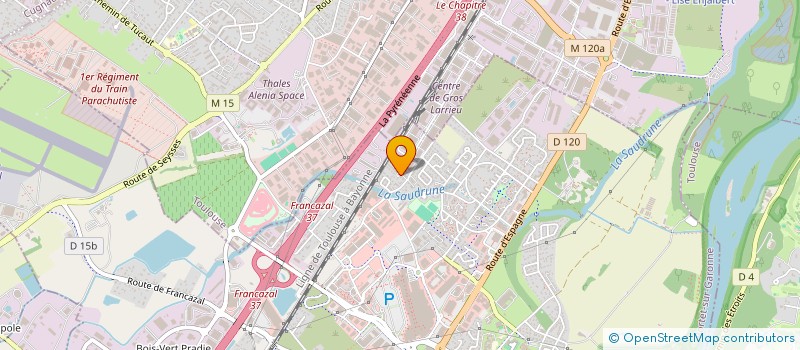 localisation de l'entreprise LA BRASSERIE DES DELICES à PORTET-SUR-GARONNE