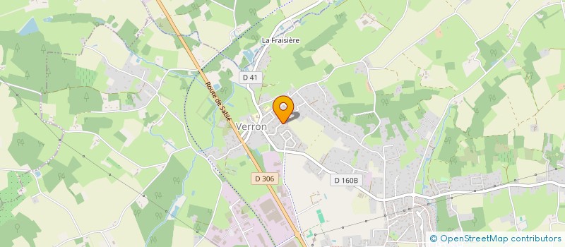localisation de l'entreprise LA BRASSERIE DES FRERES FOURRIER  LA FLECHE