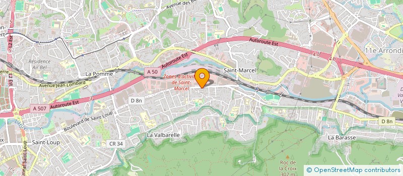 localisation de l'entreprise LA BRASSERIE DU 11EME à MARSEILLE