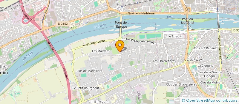 localisation de l'entreprise LA BRASSERIE DU FOUR A BRIQUES  SAINT-PRYVE-SAINT-MESMIN